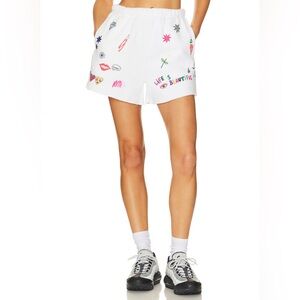 Mayfair x iscreamcolour Somebody Loves You Sweatshorts XS Revolve Streetwear